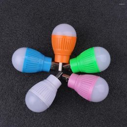 Portable 5V USB Bulb Light Outdoor Camping Hiking Work With Power Bank Notebook