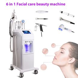 6 In 1 Aquasure Moisturising hydra dermabrasion machine H2 O2 clean Skin Tightening Rejuvenation Water Oxygen Machine