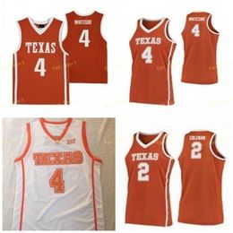 Sj NCAA College Texas Longhorns Basketball Jersey 0 Gerald Liddell 5 Royce Hamm Jr 10 Jaxson Hayes 12 Kerwin Roach 35 Durant Custom Stitched