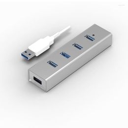 3.0 4 Ports HUB USB Plug High-end Aluminium Comb Set For Laptop / Ultrabook Acessorios Computador