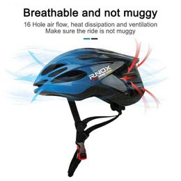 Cycling Helmets RNOX Ultralight Cycling Helmet Integrally-molded Bicycle Helmet MTB Road Bike Safety Hat Electric Scooter Motorcycle Helmet Caps T220921