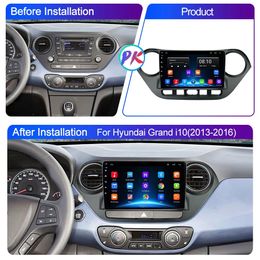 Android Car Video Radio Navigation 9 Inch Touch Screen WIFI/MP4 Players Gps for HYUNDAI I10