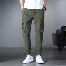 Men's Pants Men's Cargo Hip Hop Men 2022 Streetwear Jogger Pant Fashion Trousers Multi-Pocket Casual Joggers Sweatpants Clothing