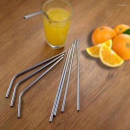 Drinking Straws Straw Reusable High Quality Eco Friendly Stainless Steel Metal For Mugs F20223878