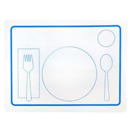 Mats Pads 30Cm Blue Pink Sile Placemat For Kids Montessori Early Educational Materials Table Manners Preschool Child Ed Packing2010 Dhwgk