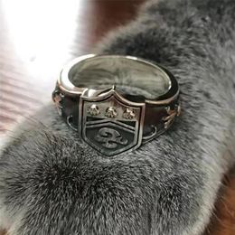 hitman reborn costumes NZ - Cluster Rings Vintage Hitman Reborn Vongola Famiglia Cloud Ring for Men Women Silver Color Metal Finger Rings Anime Cosplay Jewelry Anillos 220921