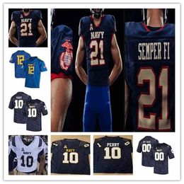 Wskt Tai Lavatai NAVY Midshipmen College Football Jerseys Custom Xavier Arline Isaac Ruoss Mychal Cooper Carlinos Acie James Harris II Malcolm