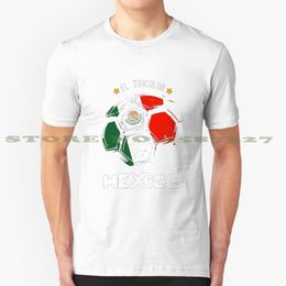 -Men s T Shirts Classic México Poster World Soccer Cup Jersey Russia Jersey Black White Tshirt For Men Women 220922