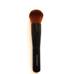 NEW black FULL COVERAGE FACE BRUSH Bobi make up brown Brushes Brand Foundation Blush Free ePacket