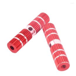 Bike Pedals 1 Pairs Axle Foot Rest Pegs Anti-Slip Rear Feet For BMX Mountain Bicycle Cycling Colour
