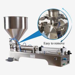 Pneumatic Piston Filling Machine Shampoo Lotion Cream Honey Juice Sauce Jam Gel Filler Paste Filling Machines