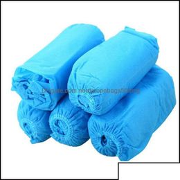 Disposable Slippers Bath Supplies El Home Garden Premium Boot Shoe Ers 100Pcs/Pack Durable Water Resistant N Otpvj