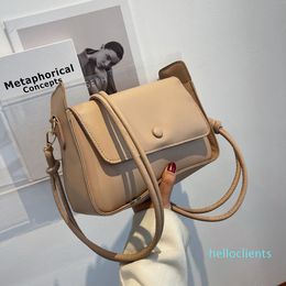 2022 new fashion Bag womens bags spring simple fashionable buckle small square all handbag shoulder top quality