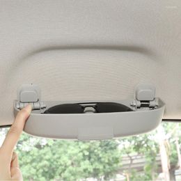 Interior Accessories Car Glasses Case Sunglasses Storage Box 3 Colours Auto Holder Sun Visor Automobiles 39mm Thickness