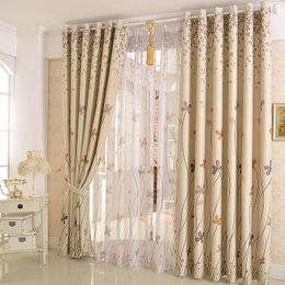 Curtain Pastoral Series Curtains For Bedroom Custom Window Living Room Shading Special Fabric