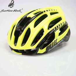 Cycling Helmets Integrally-Mold Racing Road Bike Helmet Sport Riding Speed Aero Cycling Helmet MTB Bicycle Accessories Men Women Cyclist Adults T220921