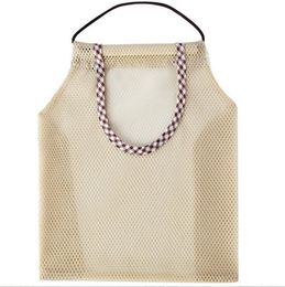 Hanging Storage Bags Fruit Vegetable Garlic Onion Organizer Home Hollow Mesh Bag Kitchen Accessories RRE14375