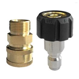 Lance Pressure Washer Adapter Set M22 To 1/4 Inch Quick Connect Kit Car Accessories Water Tube 2022