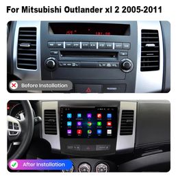 Car Video Radio Android Support USB TF IR Multi-language Bluetooth and WiFi GPS Navigation for Mitsubishi Outlander