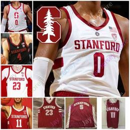 Nik1 Stanford Basketball Jersey NCAA College Oscar da Silva Tyrell Terry Spencer Jones Daejon Davis Jaiden Delaire Bryce Wills Isaac White Lopez