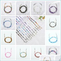 Eyeglasses Chains New Adjustable Length Mticolor Mask Chain For Women Neck Chains Accessories Necklaces Strap Holder 202 Dhseller2010 Dhgmh