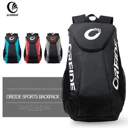 Tennis Bags OREIDE Tennis Badminton Bag 2 Tennis Rackets Backpack Waterproof Sports Training Bags Shoes Wet Separation Squash Tenis Bags 220922