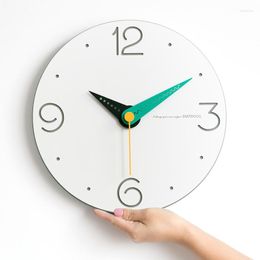 Wall Clocks Arrival 12" Modern Creative Design Original Wood Eco-friendly Quartz Silent Classic Big Kitchen Watch
