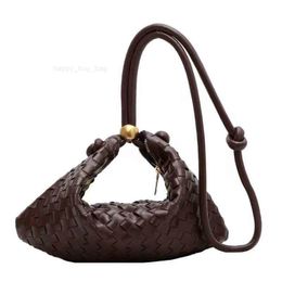 2022designers jodie womens luxurys bags mini clutch handbags purses cloud hobo fashion tote weave leather shoulder crossbody black