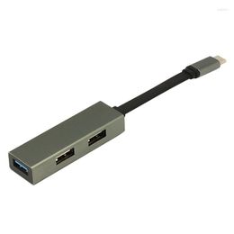 In 1 USB C Hub Type To USB2.0X2 Type-C PD Power Supply USB3.0 5Gbps Multi-Port Adapter For Laptop/Phone/Tablet