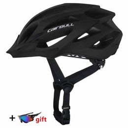 Cycling Helmets Ultralight Racing Cycling Helmet with Sunglasses Intergrally-molded MTB Bicycle Helmet Men Women Mountain Road Bike Helmet T220921