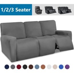 Chair Covers 2 Types Recliner Sofa for Living Room Elastic Reclining Protection Lazy Boy Relax Armchair 123 Seater 220922