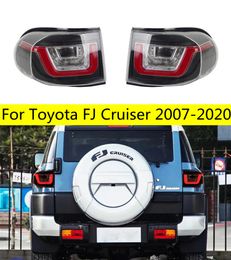 Car Styling Taillights For Toyota FJ Cruiser 20 07-20 20 Rear Lamp LED Taillight Brake Reversing Stop Lamp Turn Signal