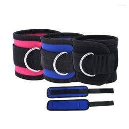 Accessories Portable D-ring Ankle Anchor Strap Belt Multi Gym Cable Attachment Thigh Leg Pulley Durable Rope Sports Safety
