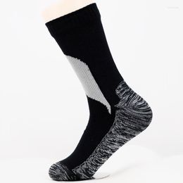 Sports Socks Waterproof Breathable Bamboo Rayon For Hiking Hunting Skiing Fishing Seamless Outdoor Unisex Drop