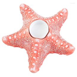 Candle Holders Resin Starfish Candlestick Cup Soft Crafts Decoration Five-Finger Lamp Romantic Couple