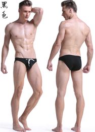 Men's Swimwear New Men Swimwear Low Waist Fashion Solid Color Bikini European And American Sexy Beachwear Summer Spa Beach Surf sport J220913