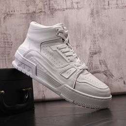 Shoes Wedding Designers Dress High Party Top White Breathable Sport Casual Sneakers Round Toe Thick Bottom Leisure Outdoor Walking Boo 62