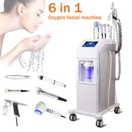 6 in 1 Oxygen Jet hydro dermabrasion Water Aqua Dermabrasion Peeling microdermabrasion machine deep cleaning