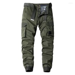 Men's Pants Men's Multi-Pocket Casual Men Military Tactical Joggers Cargo Outdoor Hiking Trekking Sweatpants 2022 Male Hip Hop