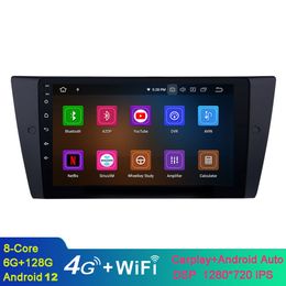 9 inch Android Touchscreen GPS Car Video Stereo for BMW 3 Series 2005-2012 with WiFi Bluetooth Music USB Support DAB SWC DVR