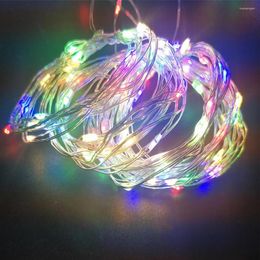 Party Decoration LED String Light Solar Energy Decorative ABS Multi-purpose Holiday For Garden Wedding Supplies Home Decor