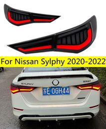 Tail Light Parts For Sylphy 20 20-2022 Sentra Taillights Rear Lamp LED DRL Running Signal Brake Reversing Parking light Facelift