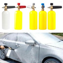 Lance 1 PCS High Pressure Car Washing Machine Foam Pot Soap Liquid Watering Can Nozzle Generator Cleaning Supplies Colour Random