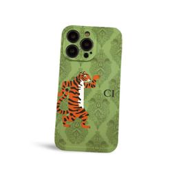 Cell Phone Cases Designer 15 14promax Phone Case Tiger Soft Shell For Iphone 15 14 Cases 15 14plus 15 14pro 13 12 Xsmax Xr X 7p 8p High Quality Cell Phonecase CCGJ