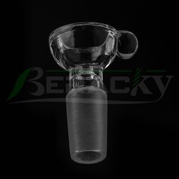 DHL Beracky Smoking Accessories Heady Glass Bowl Clear Thick Walled 14mm 18mm Male Glass Bong Bowls Piece For Water Bongs Dab Oil Rigs