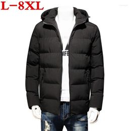 Men's Trench Coats Plus Size 8XL 7XL 6XL Winter Jacket Men Men's Coat Brand Man Clothes Casacos Masculino Thick Big Large