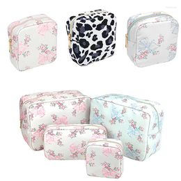 waterproof travel pouch UK - Cosmetic Bags S M L XL Makeup Bag Pink Printed Bow Toiletry Pouch Waterproof Women Storage Nylon Outdoor Girl Travel Organizer