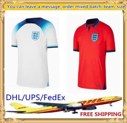 2022 MEAD soccer jersey KANE STERLING RASHFORD SANCHO GREALISH MOUNT FODEN SAKA 22 23 national football shirt men kids kit sets uniform