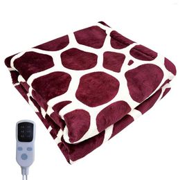 Blankets Electric Blanket Cosy Soft Flannel Warm Heater Bed Thermostat Heating Carpet Isolation Thermique