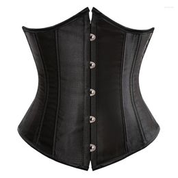 Bustiers & Corsets The Listing Fashion Corset Women's Top Waist Overbust Vintage Belly Sheath White Gothic Black Underbust